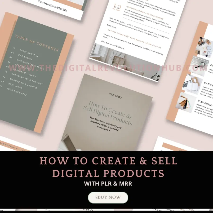 How to Create & Sell Digital Products 3