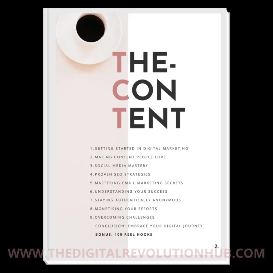 The Faceless Profit Playbook The Content